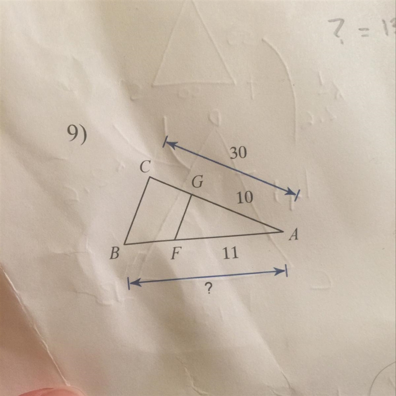 How do you do this? it’s similar figures with line segments-example-1