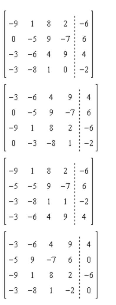 I NEED HELP PLEASE, THANKS! :) Write the augmented matrix for the system of linear-example-1