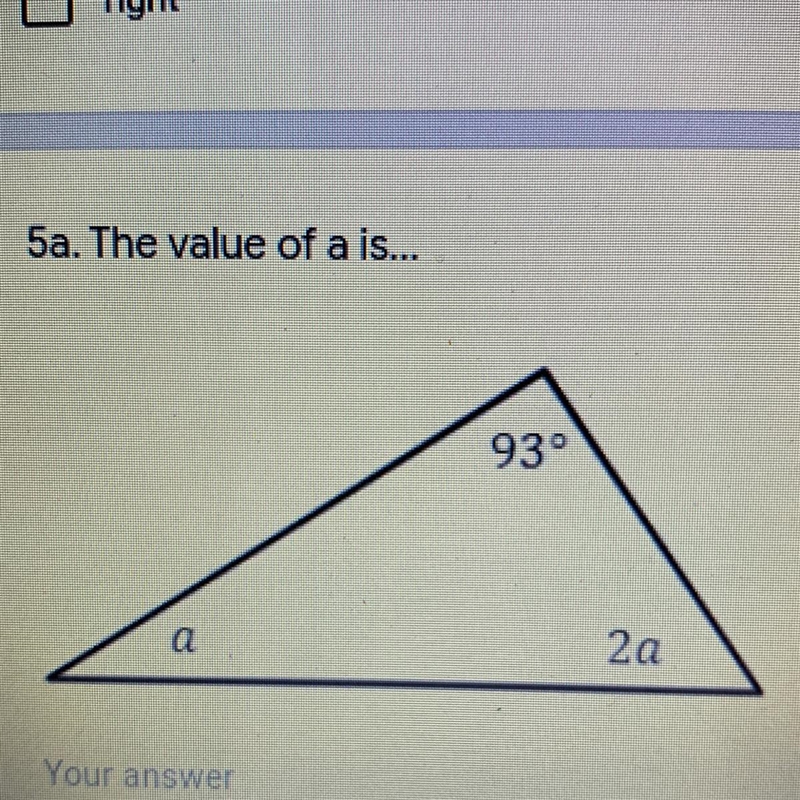 The value of a?????????-example-1