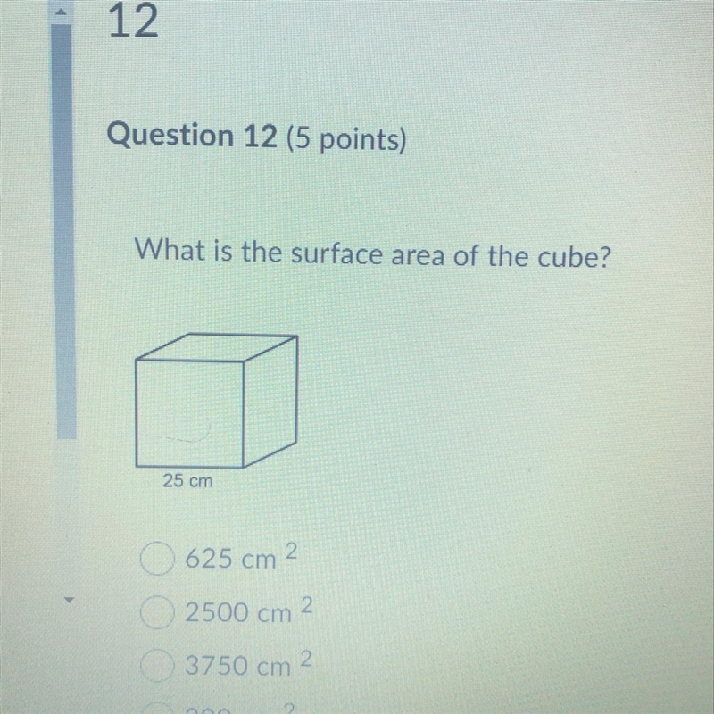 What is the surface area of the cube?-example-1