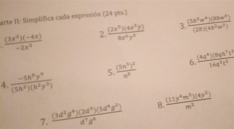 Simplify the following expressions pliss help my ​-example-1