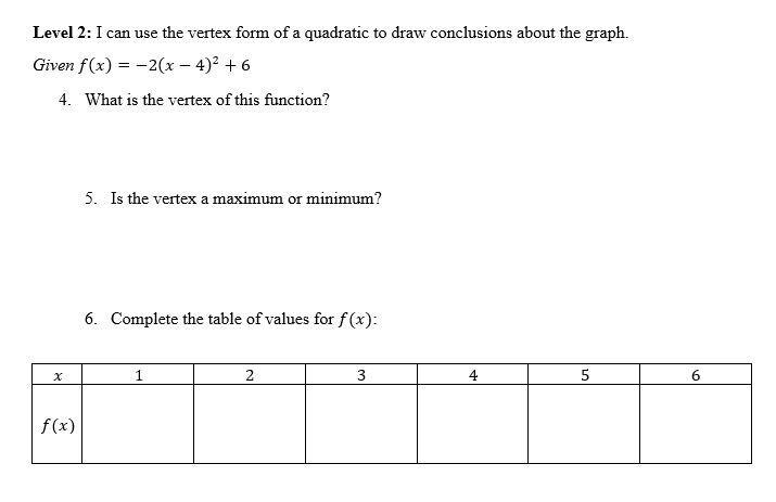 F(x)=-2(x-4)^2+6 what is the vertex of this function? is the vertex a maximum or minimum-example-1