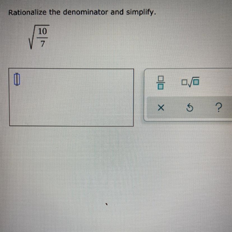 Rationalize the denominator and simplify-example-1