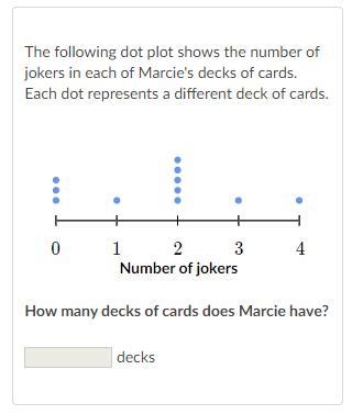 How many deck of cards does Marcie have?-example-1