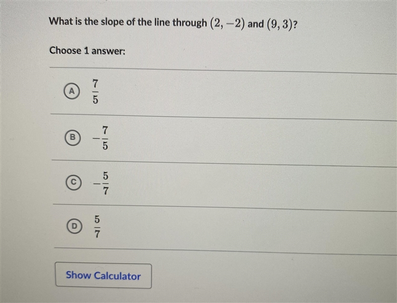 What’s the slope? Answer :)-example-1