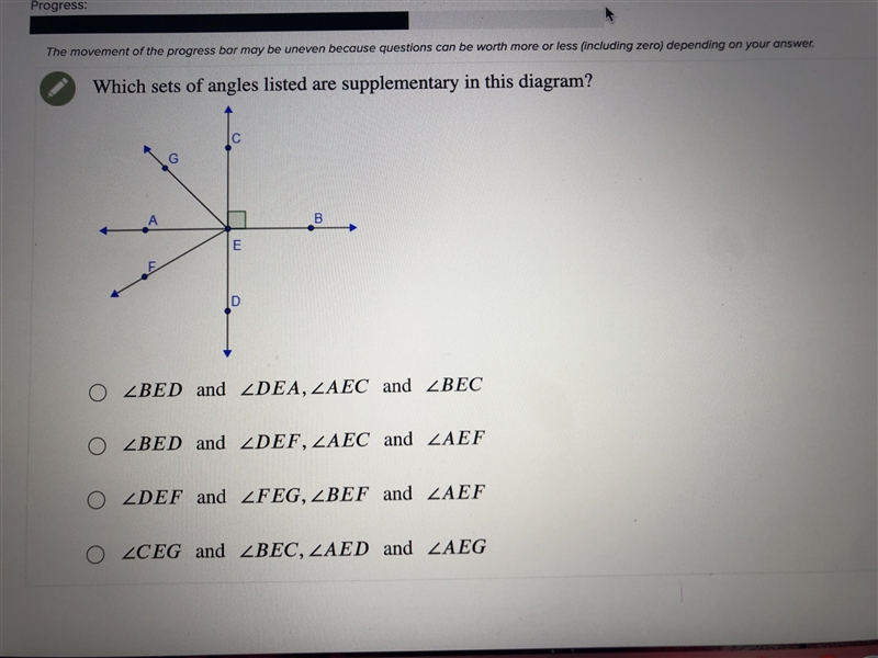 Please help :) which angles are supplementary-example-1