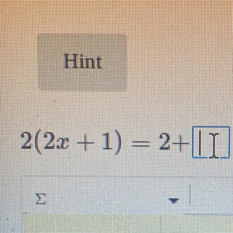 2(2x + 1) = 2+11) bruh what is the answer-example-1