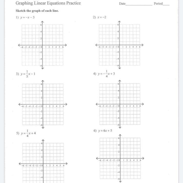 PLEASE HELP ASAP! Sketch the graph of each line.-example-1