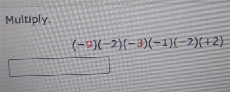 Multiple and divide signed numbers​-example-1