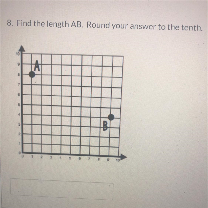 Find the length AB i'm your answer to the tenth￼￼-example-1