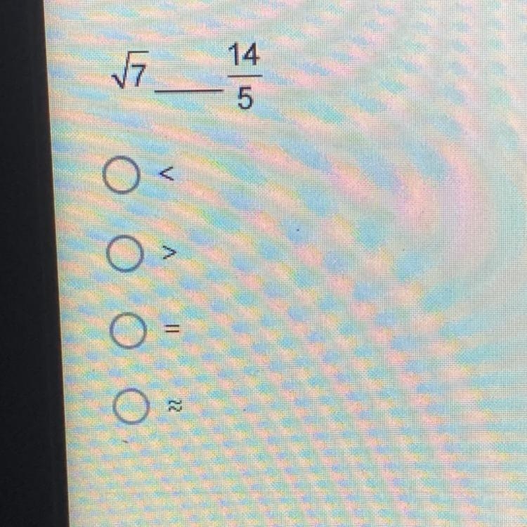 - 3. Which mathematical symbol would best fill in the blank to compare the two real-example-1