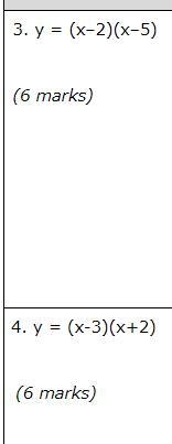 What is the standard form for these 2 quadratic equations ASAPP!!!!-example-1