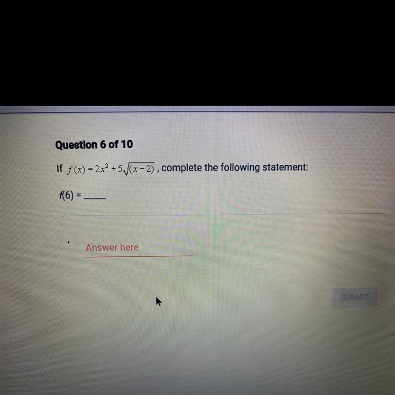 If f(x) = 2x2 +5./(x-2), complete the following statement: f(0) =-example-1