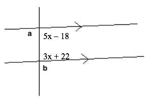 Please help Find: ∠x ∠a ∠b-example-1