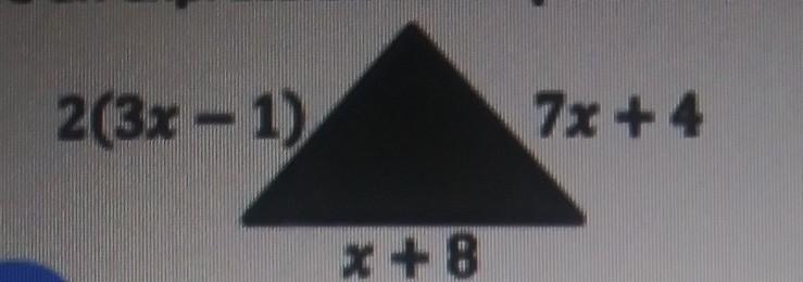 Give an expression in simplified for the perimeter of the figure below.​-example-1