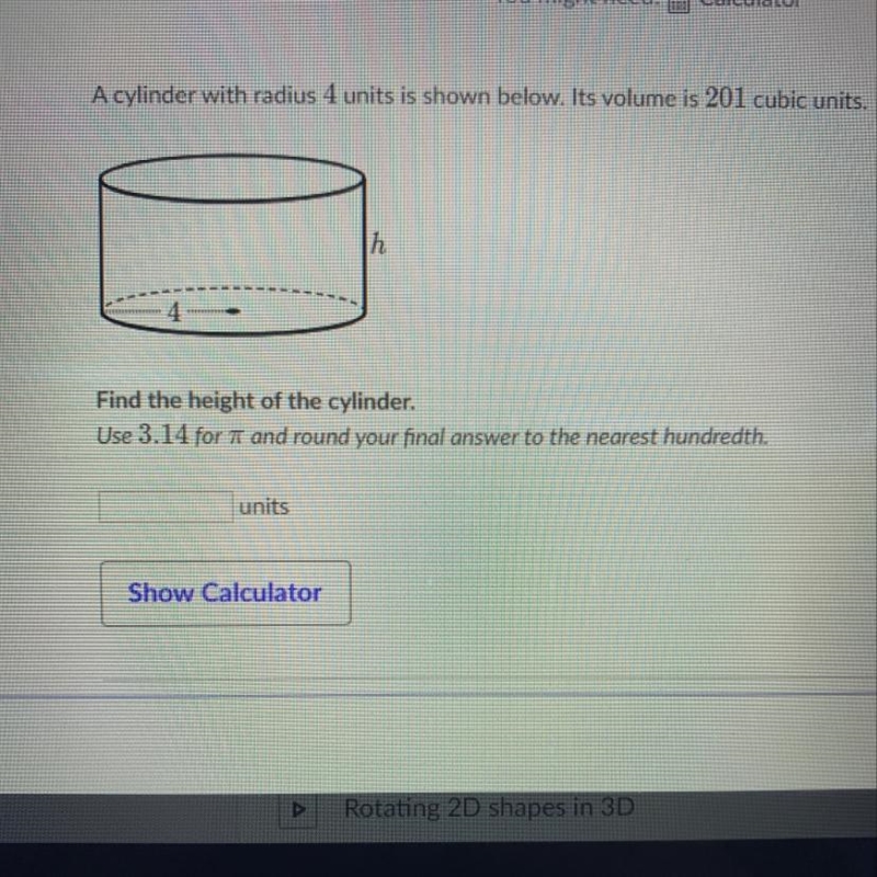 Find height of this cylinder-example-1