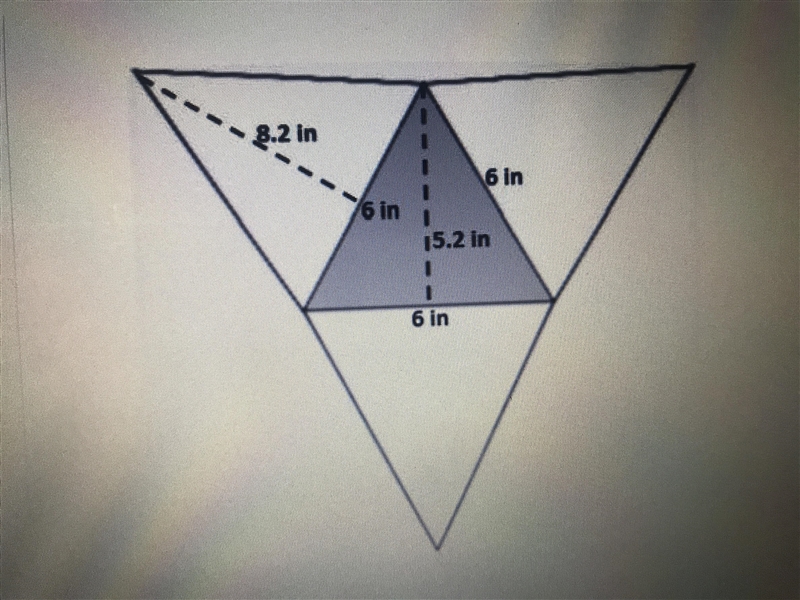 I need help what is the surface area of the triangular pyramid in the figure?-example-1