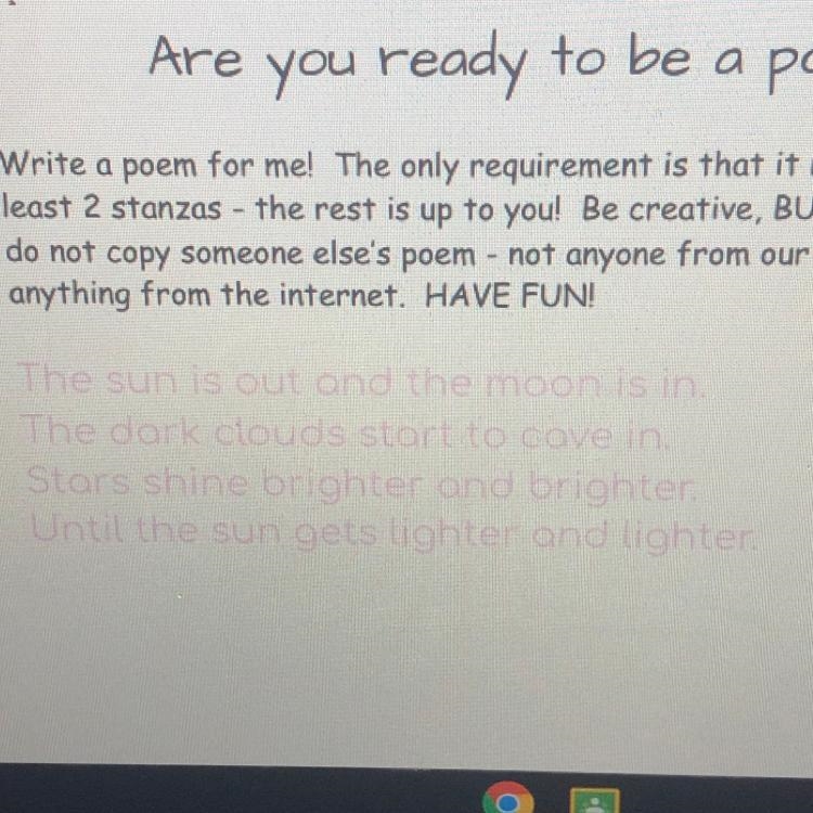 Can someone please write me a second stanza to this poem I made-example-1