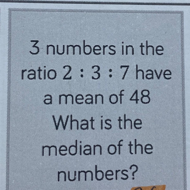 I know the answer is 36 but I need to know the working out and I am unsure how to-example-1