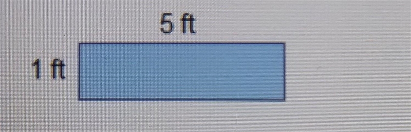 What is the perimeter of the rectangle? 5 feet 6 feet 12 feet X 36 feet​-example-1