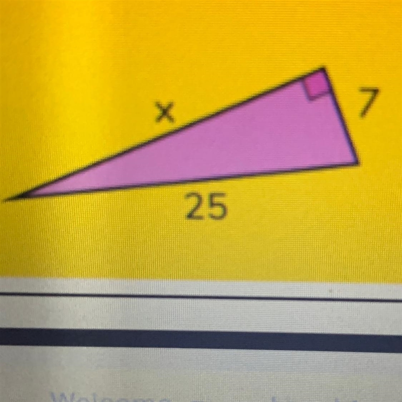 Please help! This is due soon! Hugo drew a right triangle that has a hypotenuse of-example-1