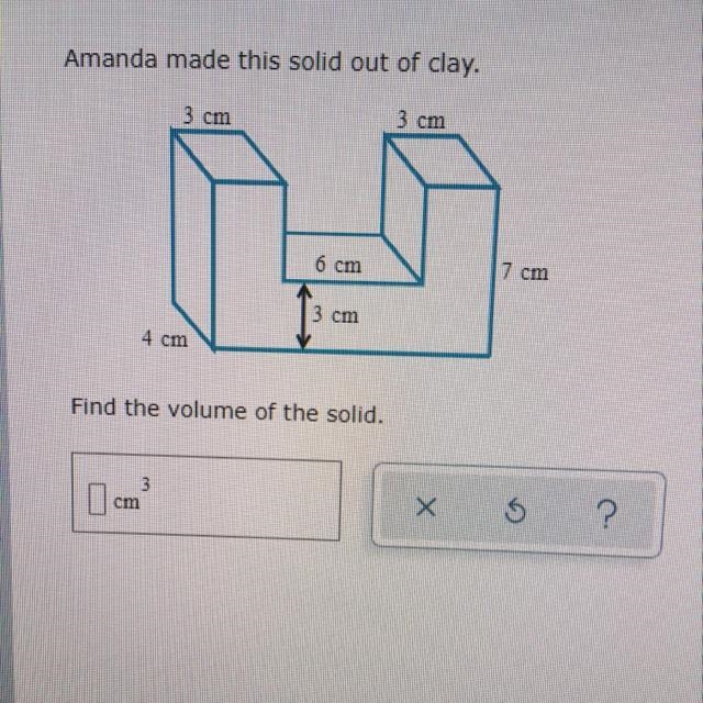 Pls help me find the volume of this solid-example-1