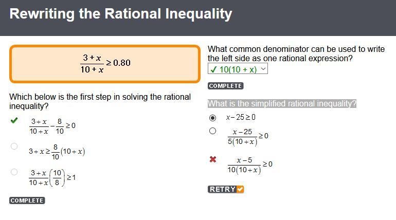 What is the simplified rational inequality?-example-1