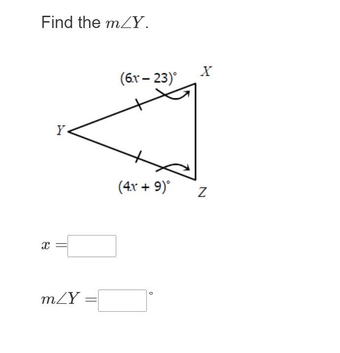 I am trying to understand how to solve for X, then solve the equation-example-1