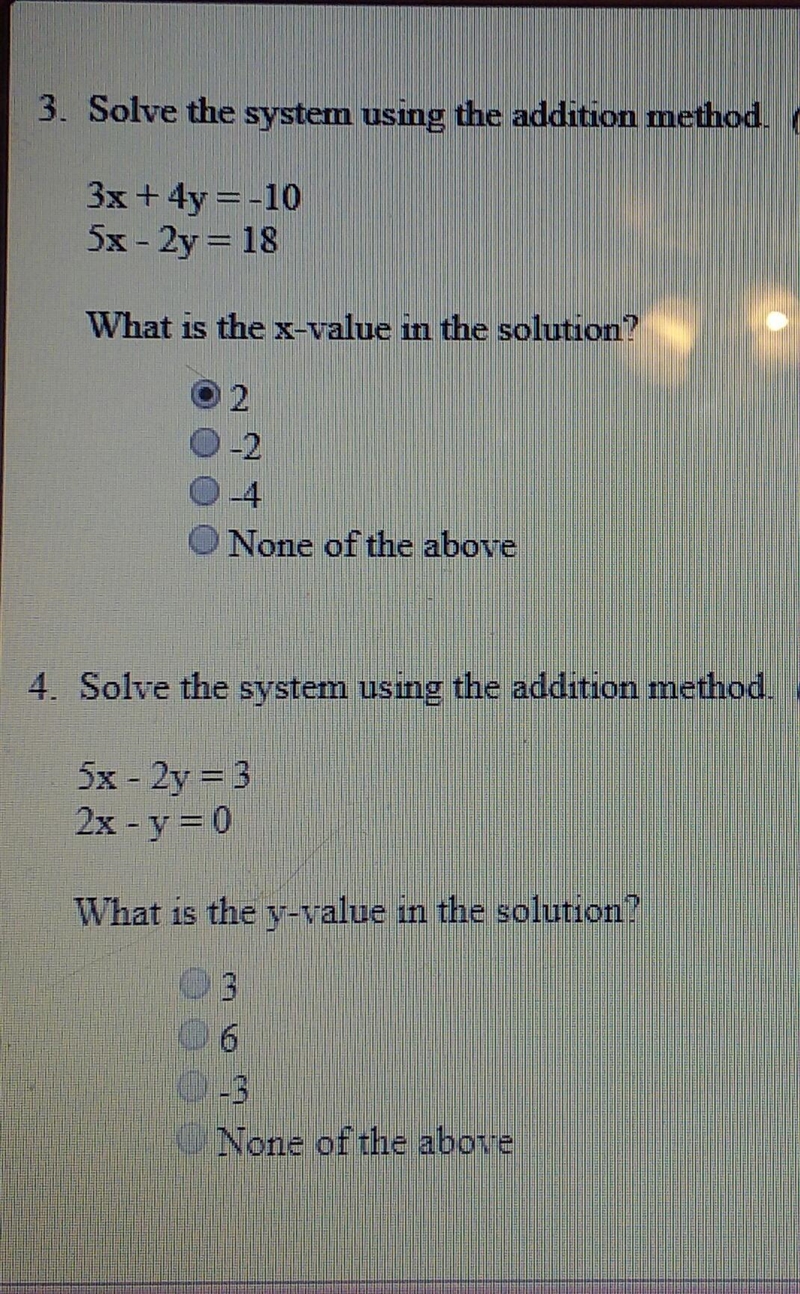 90 POINTS PLEASE HELP Addition Methods multiple choice 5 questions please solve all-example-2