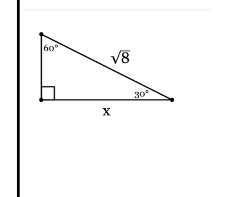 30 60 90 triangle please help thank u-example-1