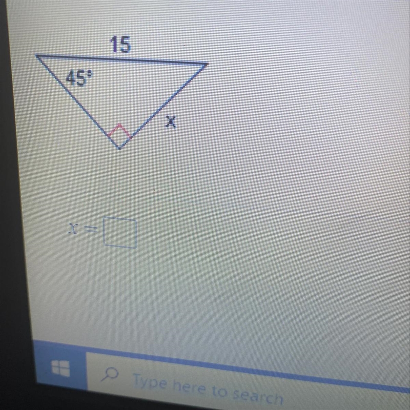 Find the missing side.Round to the nearest tenth.-example-1