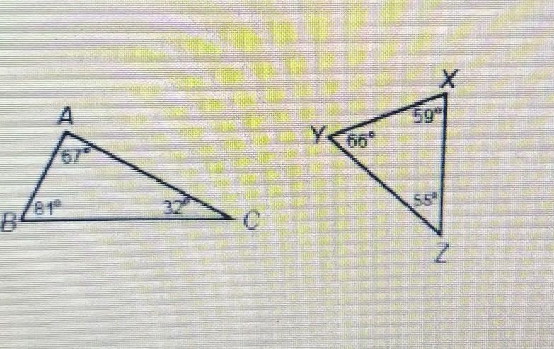 Why are these similar or not similar​-example-1