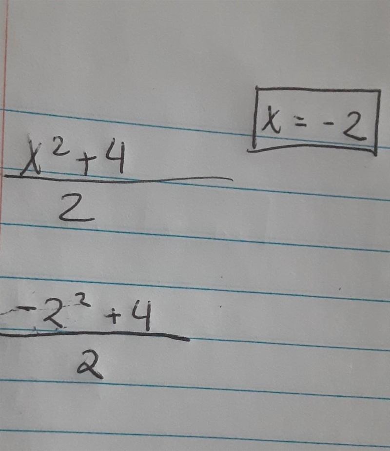 So if I'm multiplying right. Would it be -2*2 or -2*-2​-example-1