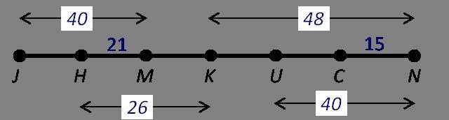 Find the length of KU-example-1