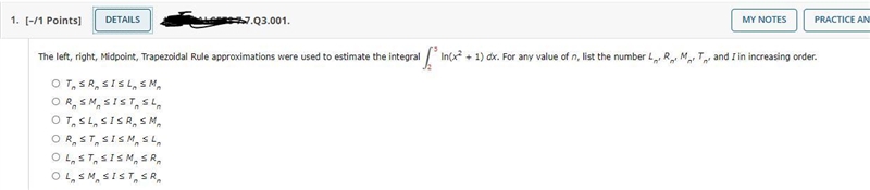 How do you do this question? Would you calculate or look at the graphs or neither-example-1