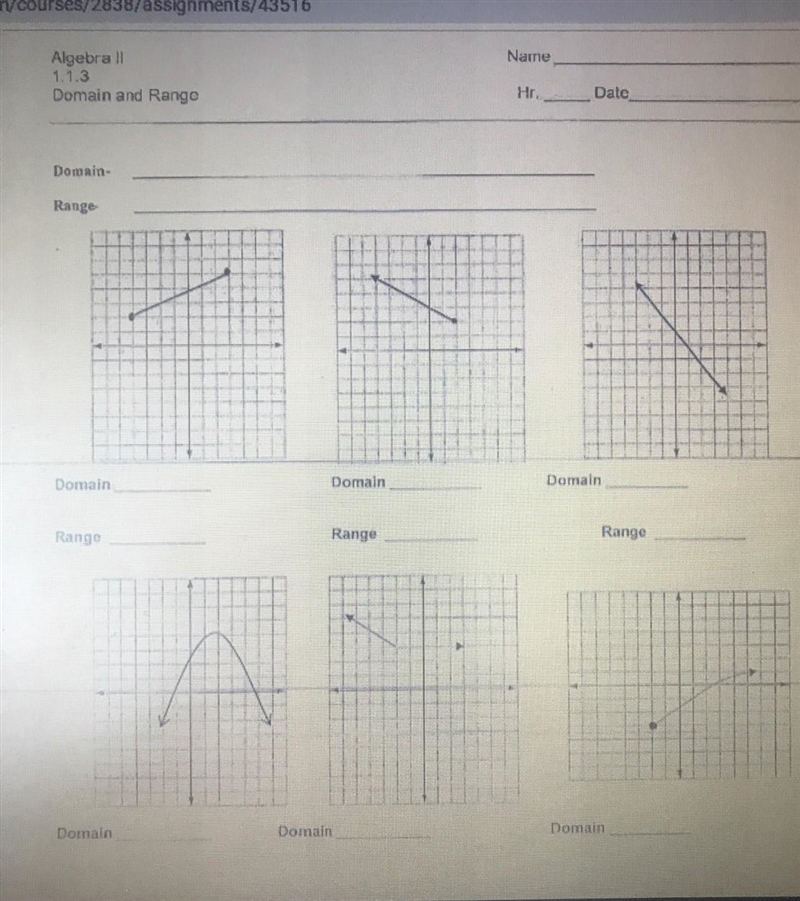 Please assist me with the domain and range of graphs​-example-1