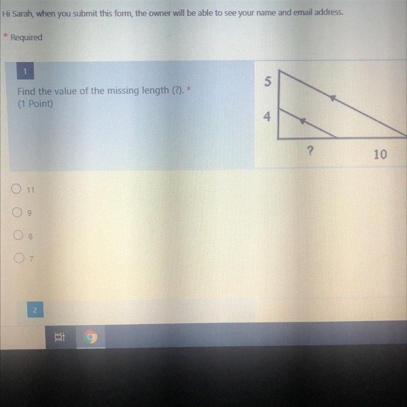 Please help! Geometry Dilations, Similar triangles & proportionality-example-1