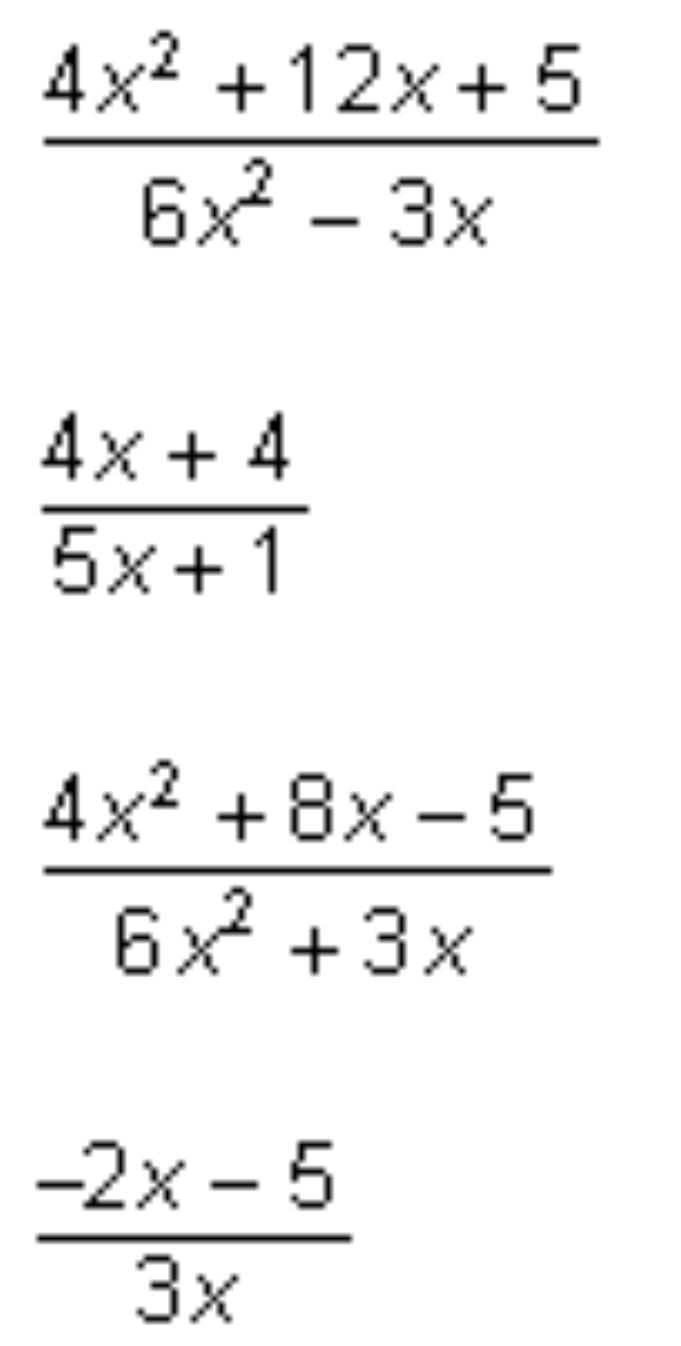 Which of the following is the quotient of the rational expressions shown below?-example-2