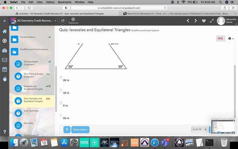 Look at the figure. Find the value of x.-example-2