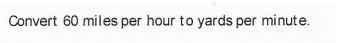 Convert 60 miles pr hour to yards pr minute-example-1