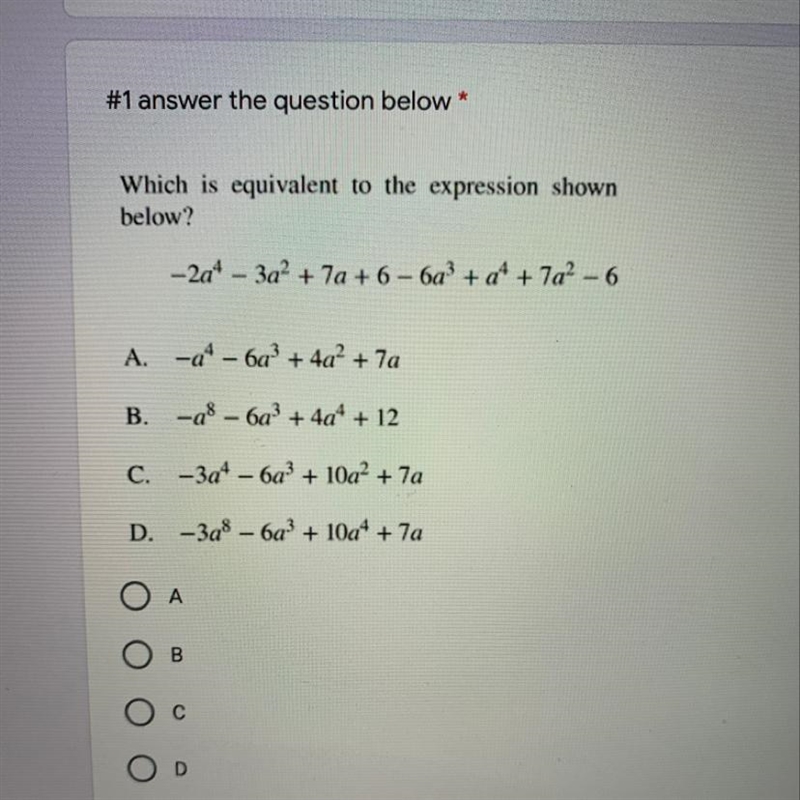 Which is equivalent to the expression shown below-example-1