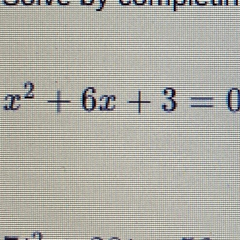 Which formula would we use for this equation when completing the square?-example-1