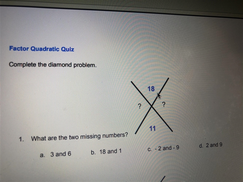 What is the answer for this diamond problem ?-example-1