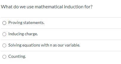 What do we use mathematical induction for?-example-1