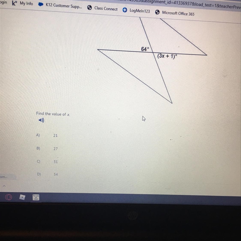 Find the value of x Helllllppp-example-1