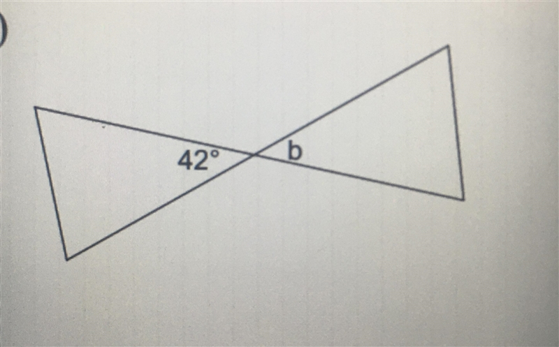 Find the measure of angle b-example-1