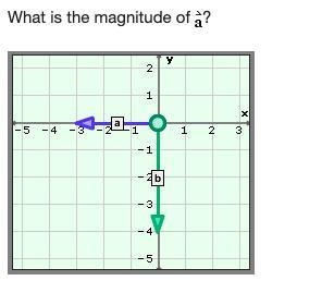 What is the magnitude of a? 4 −4 3 −3-example-1