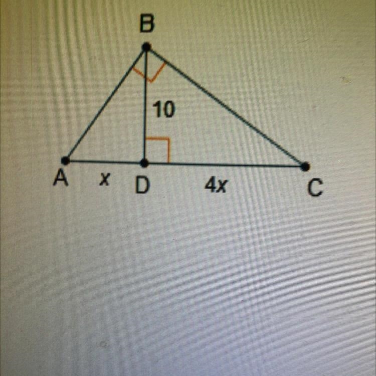 What is the value of x? O 2 units O 3 units O 5 units 08 units-example-1