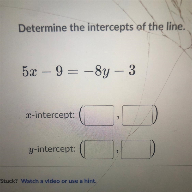 The x-intercept and y-intercept-example-1