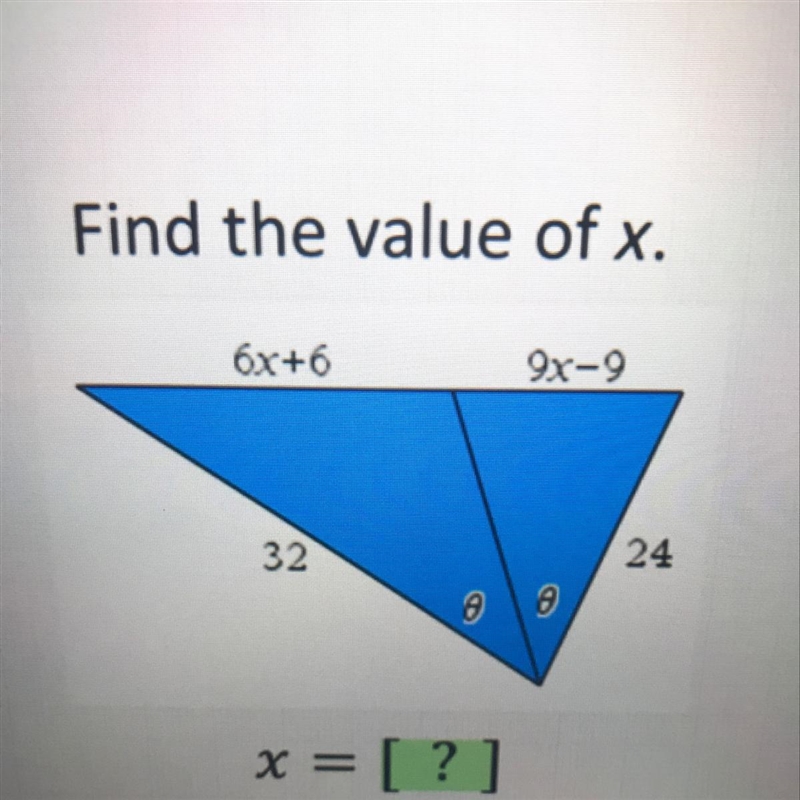 Find the value of x.-example-1